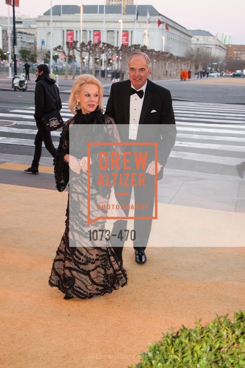 Sandra Farris, Mike Milstein, SAN FRANCISCO BALLET Opening Night Gala: PHENOMENAL - Arrivals, US. SF City Hall, January 22nd, 2014,Drew Altizer, Drew Altizer Photography, full-service agency, private events, San Francisco photographer, photographer california