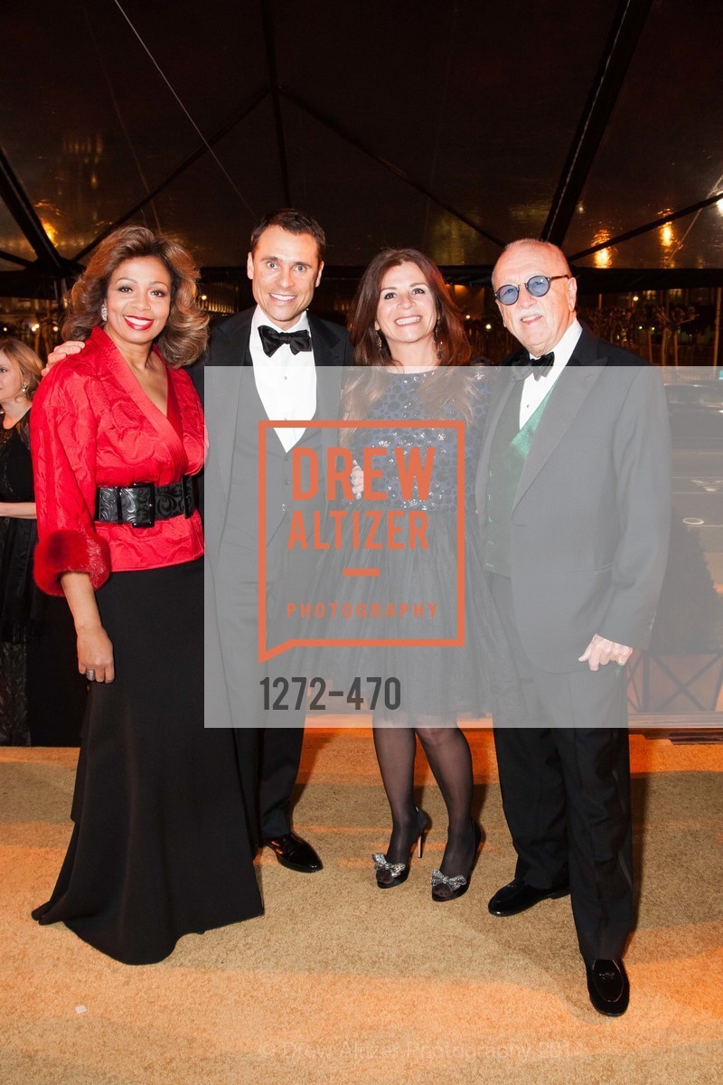 Cherie Chambers, Jeff Garelick, Farah Makras, Wilkes Bashford, SAN FRANCISCO BALLET Opening Night Gala: PHENOMENAL - Arrivals, US. SF City Hall, January 22nd, 2014,Drew Altizer, Drew Altizer Photography, full-service agency, private events, San Francisco photographer, photographer california