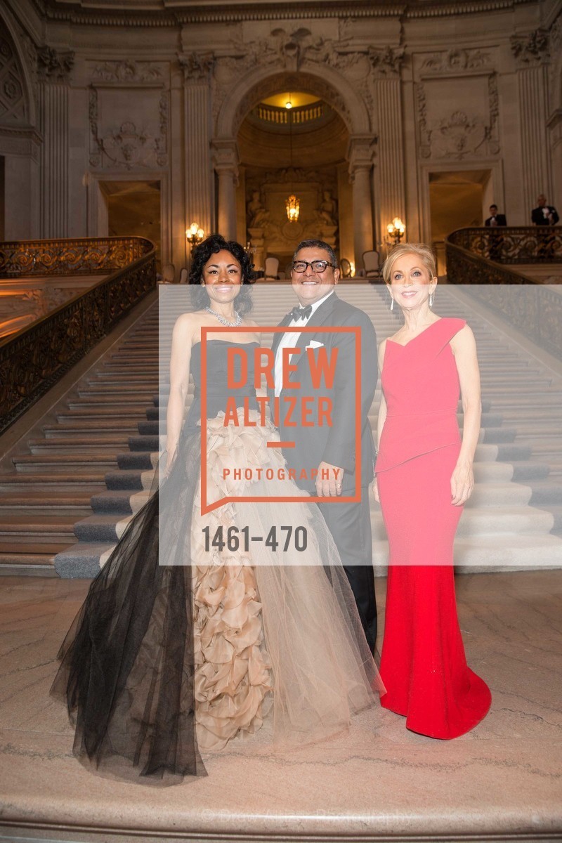 Tanya Powell, Riccardo Benavides, Shelley Gordon, SAN FRANCISCO BALLET Opening Night Gala: PHENOMENAL - Arrivals, US. SF City Hall, January 22nd, 2014,Drew Altizer, Drew Altizer Photography, full-service agency, private events, San Francisco photographer, photographer california