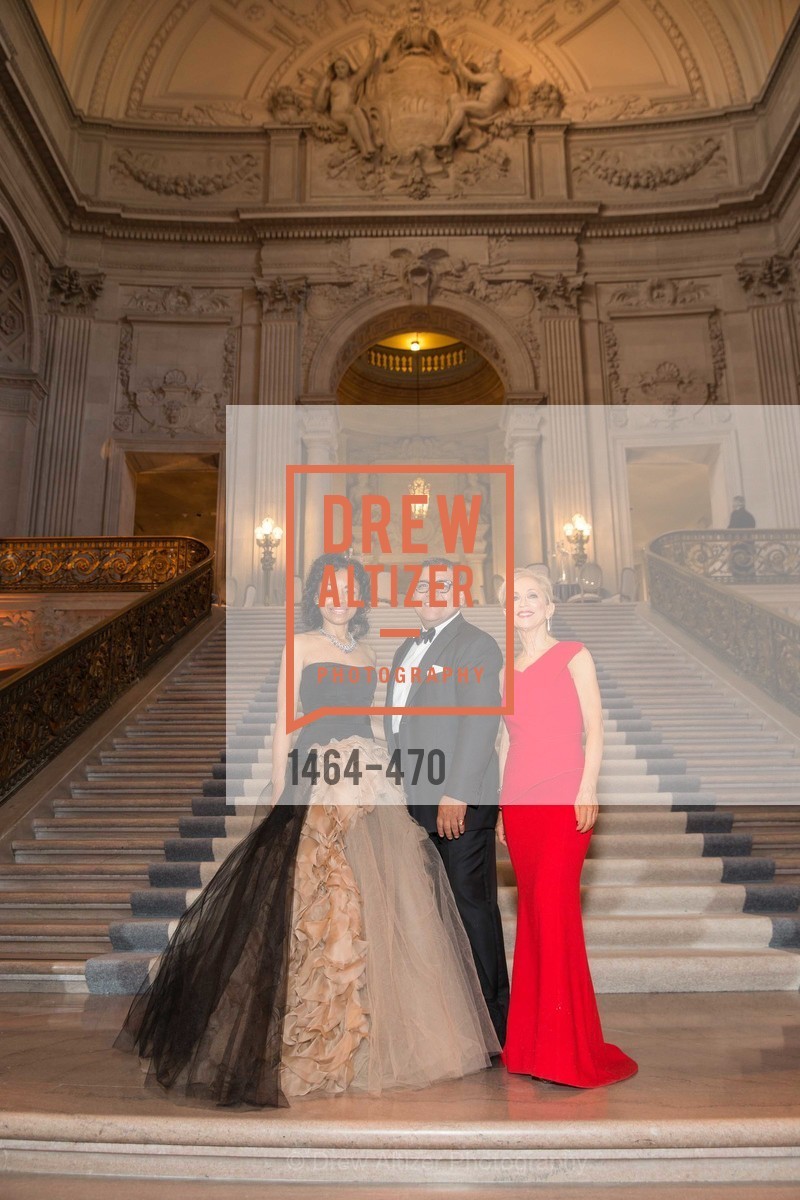 Tanya Powell, Riccardo Benavides, Shelley Gordon, SAN FRANCISCO BALLET Opening Night Gala: PHENOMENAL - Arrivals, US. SF City Hall, January 22nd, 2014,Drew Altizer, Drew Altizer Photography, full-service agency, private events, San Francisco photographer, photographer california
