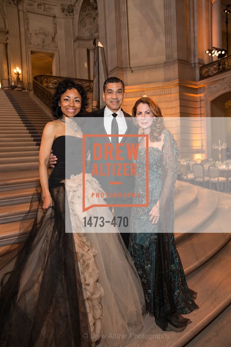 Tanya Powell, Daniel Diaz, Patricia Ferrin Loucks, SAN FRANCISCO BALLET Opening Night Gala: PHENOMENAL - Arrivals, US. SF City Hall, January 22nd, 2014,Drew Altizer, Drew Altizer Photography, full-service event agency, private events, San Francisco photographer, photographer California