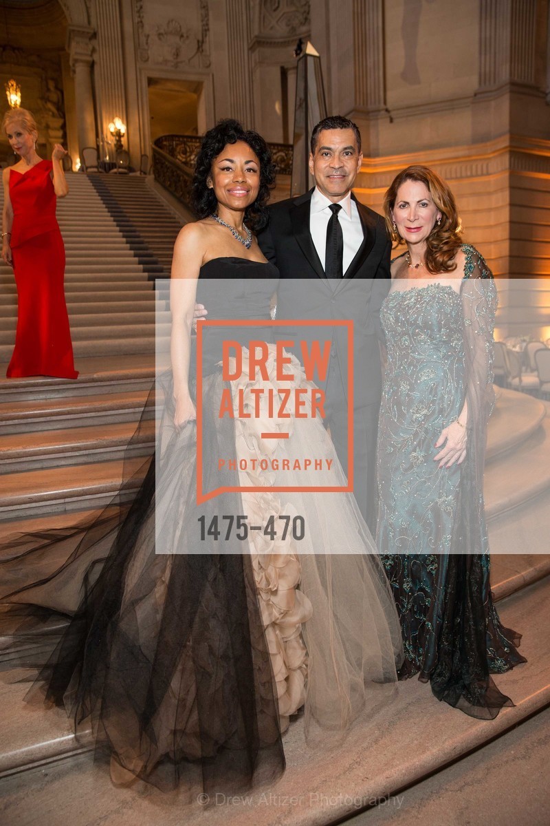 Tanya Powell, Daniel Diaz, Patricia Ferrin Loucks, SAN FRANCISCO BALLET Opening Night Gala: PHENOMENAL - Arrivals, US. SF City Hall, January 22nd, 2014,Drew Altizer, Drew Altizer Photography, full-service event agency, private events, San Francisco photographer, photographer California
