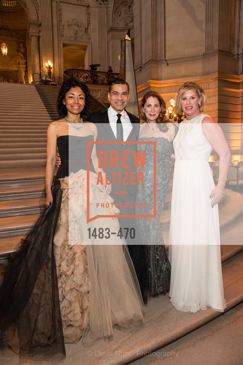 Tanya Powell, Daniel Diaz, Patricia Ferrin Loucks, Jennifer Brandenburg, SAN FRANCISCO BALLET Opening Night Gala: PHENOMENAL - Arrivals, US. SF City Hall, January 22nd, 2014,Drew Altizer, Drew Altizer Photography, full-service agency, private events, San Francisco photographer, photographer california
