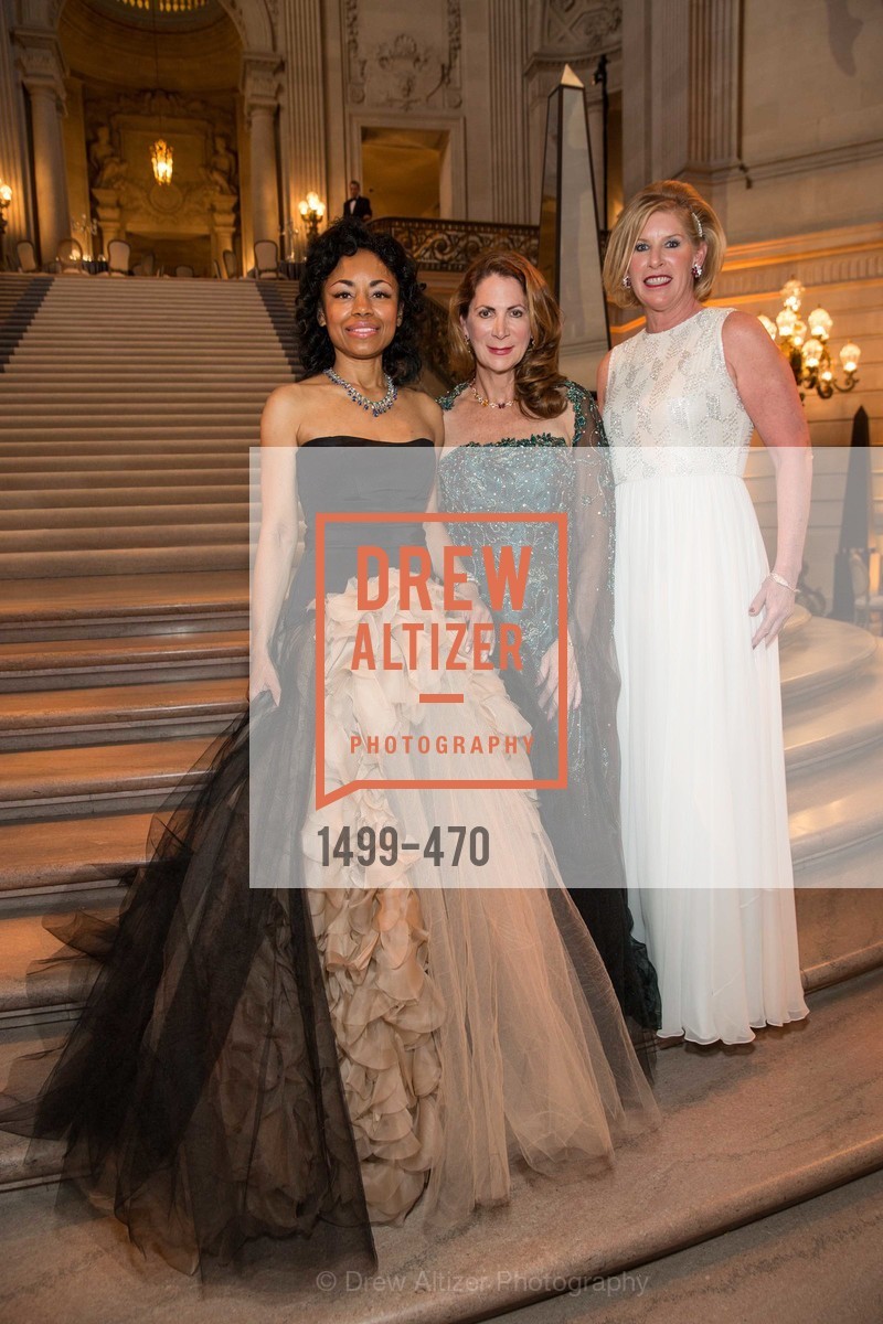 Tanya Powell, Patricia Ferrin Loucks, Jennifer Brandenburg, SAN FRANCISCO BALLET Opening Night Gala: PHENOMENAL - Arrivals, US. SF City Hall, January 22nd, 2014,Drew Altizer, Drew Altizer Photography, full-service agency, private events, San Francisco photographer, photographer california