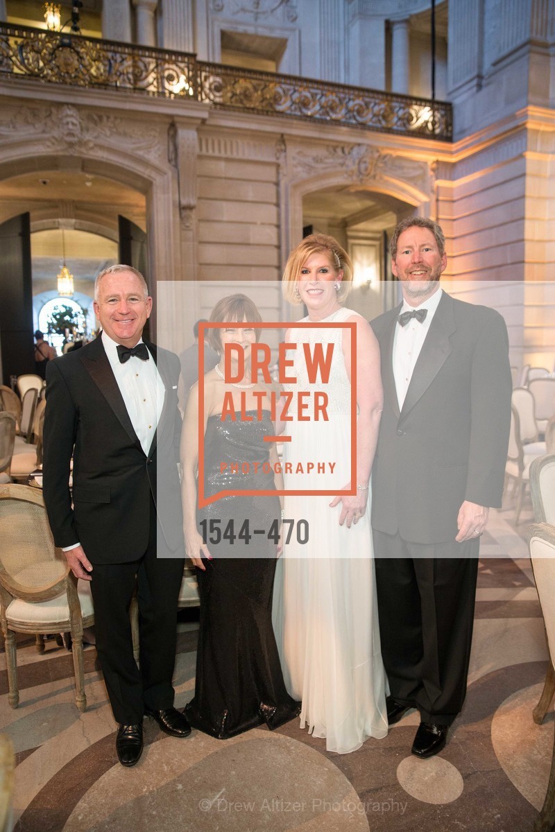 Glenn McCoy, Debra Bernard, Jennifer Brandenburg, Bill Brandenburg, SAN FRANCISCO BALLET Opening Night Gala: PHENOMENAL - Arrivals, US. SF City Hall, January 22nd, 2014,Drew Altizer, Drew Altizer Photography, full-service event agency, private events, San Francisco photographer, photographer California