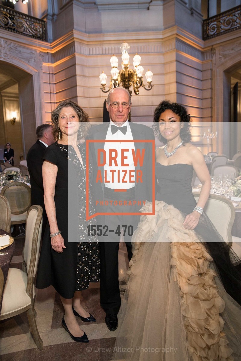 Barbara Osterweiss, John Osterwiess, Tanya Powell, SAN FRANCISCO BALLET Opening Night Gala: PHENOMENAL - Arrivals, US. SF City Hall, January 22nd, 2014
