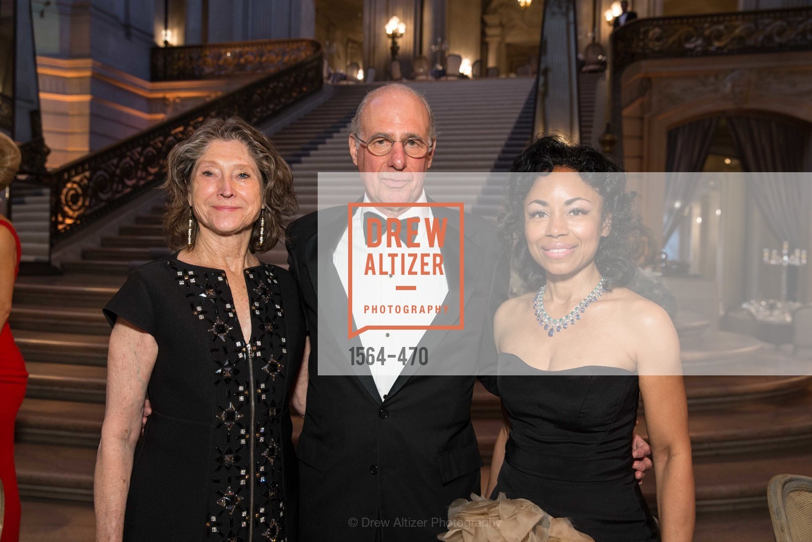 Barbara Osterweiss, John Osterwiess, Tanya Powell, SAN FRANCISCO BALLET Opening Night Gala: PHENOMENAL - Arrivals, US. SF City Hall, January 22nd, 2014,Drew Altizer, Drew Altizer Photography, full-service event agency, private events, San Francisco photographer, photographer California