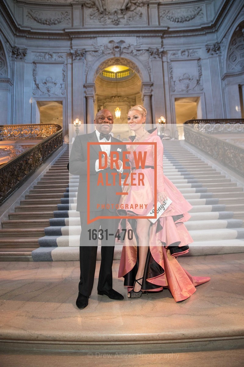 Willie Brown, Sonya Molodetskaya, SAN FRANCISCO BALLET Opening Night Gala: PHENOMENAL - Arrivals, US. SF City Hall, January 22nd, 2014,Drew Altizer, Drew Altizer Photography, full-service agency, private events, San Francisco photographer, photographer california
