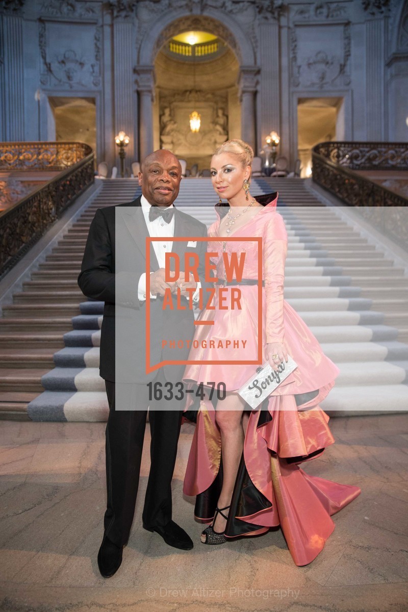 Willie Brown, Sonya Molodetskaya, SAN FRANCISCO BALLET Opening Night Gala: PHENOMENAL - Arrivals, US. SF City Hall, January 22nd, 2014,Drew Altizer, Drew Altizer Photography, full-service event agency, private events, San Francisco photographer, photographer California