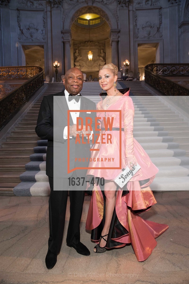 Willie Brown, Sonya Molodetskaya, SAN FRANCISCO BALLET Opening Night Gala: PHENOMENAL - Arrivals, US. SF City Hall, January 22nd, 2014,Drew Altizer, Drew Altizer Photography, full-service agency, private events, San Francisco photographer, photographer california