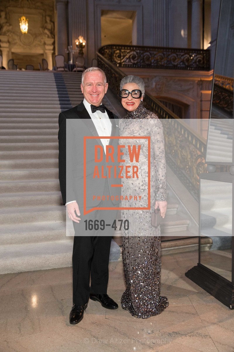 Glenn McCoy, Joy Venturini Bianchi, SAN FRANCISCO BALLET Opening Night Gala: PHENOMENAL - Arrivals, US. SF City Hall, January 22nd, 2014,Drew Altizer, Drew Altizer Photography, full-service agency, private events, San Francisco photographer, photographer california