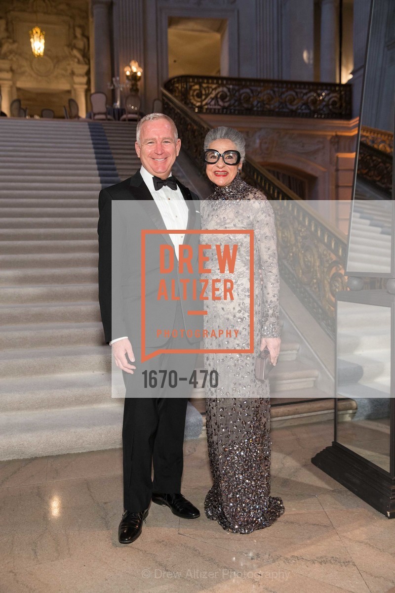 Glenn McCoy, Joy Venturini Bianchi, SAN FRANCISCO BALLET Opening Night Gala: PHENOMENAL - Arrivals, US. SF City Hall, January 22nd, 2014,Drew Altizer, Drew Altizer Photography, full-service agency, private events, San Francisco photographer, photographer california