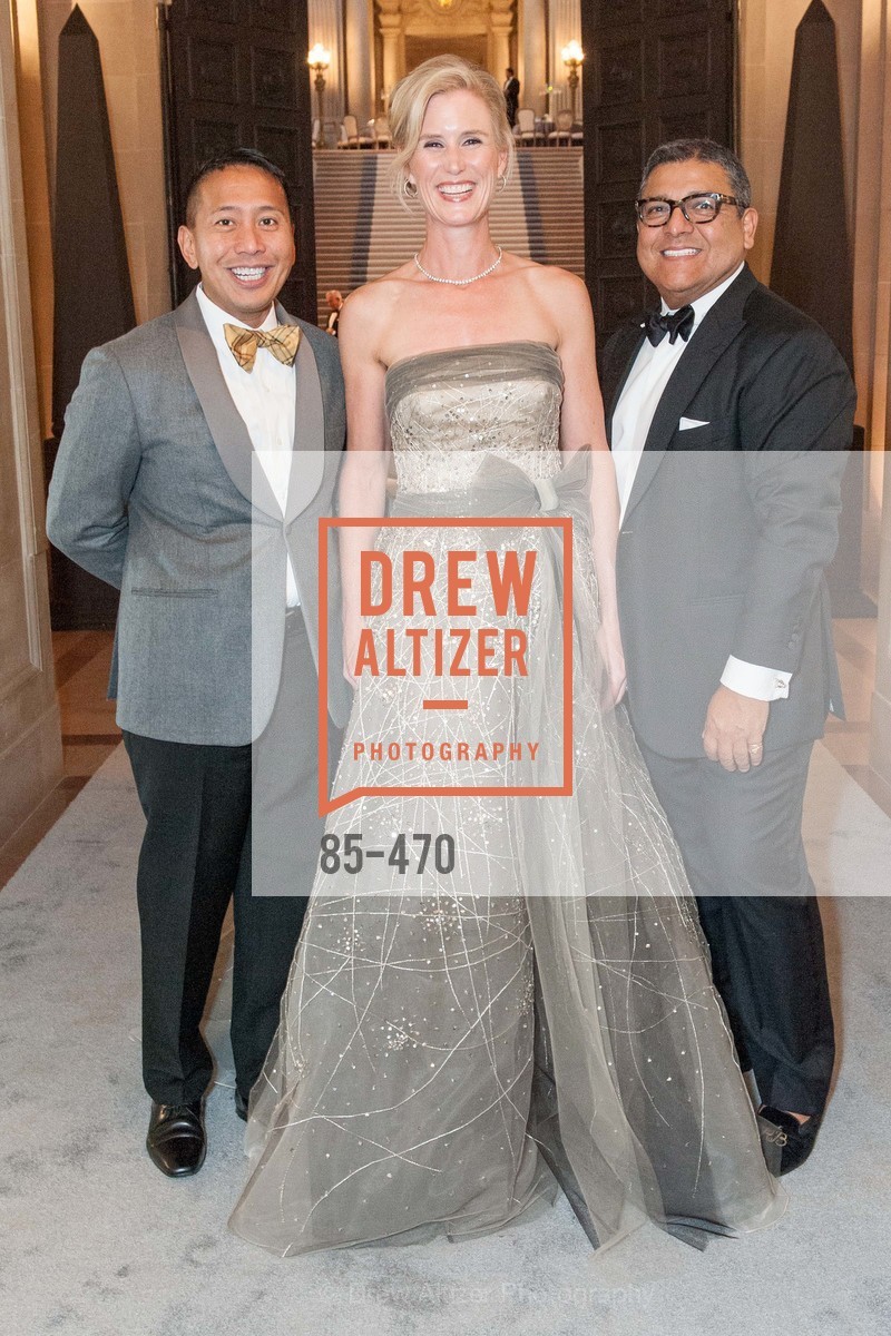 Fermin LaSalle, Alison Mauze, Riccardo Benavides, SAN FRANCISCO BALLET Opening Night Gala: PHENOMENAL - Arrivals, US. SF City Hall, January 22nd, 2014,Drew Altizer, Drew Altizer Photography, full-service agency, private events, San Francisco photographer, photographer california