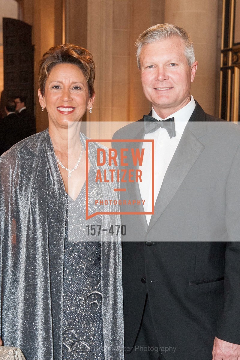 Vera Elson, Robert Elson, SAN FRANCISCO BALLET Opening Night Gala: PHENOMENAL - Arrivals, US. SF City Hall, Photo #157-470 Vera Elson, Robert Elson, Photo #157-470