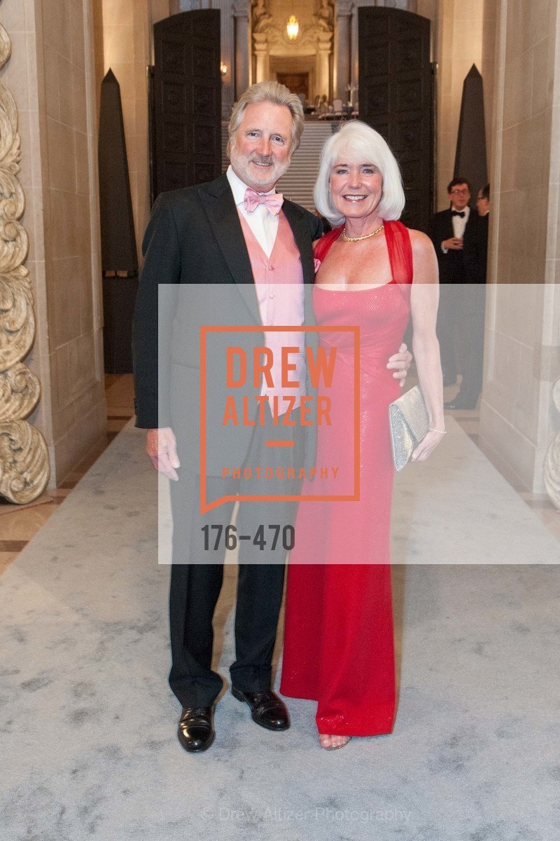 Steve Burrill, Kelly Burrill, SAN FRANCISCO BALLET Opening Night Gala: PHENOMENAL - Arrivals, US. SF City Hall, January 22nd, 2014,Drew Altizer, Drew Altizer Photography, full-service agency, private events, San Francisco photographer, photographer california