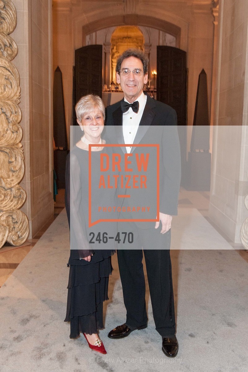 Nancy Livingston, Fred Levin, SAN FRANCISCO BALLET Opening Night Gala: PHENOMENAL - Arrivals, US. SF City Hall, January 22nd, 2014,Drew Altizer, Drew Altizer Photography, full-service agency, private events, San Francisco photographer, photographer california