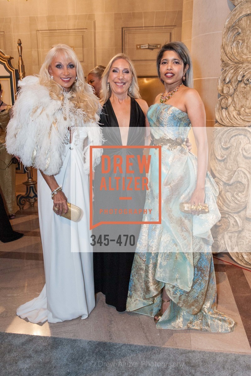 Daru Kawalkowski, Betsy Linder, Deepa Pakianathan, SAN FRANCISCO BALLET Opening Night Gala: PHENOMENAL - Arrivals, US. SF City Hall, January 22nd, 2014,Drew Altizer, Drew Altizer Photography, full-service event agency, private events, San Francisco photographer, photographer California