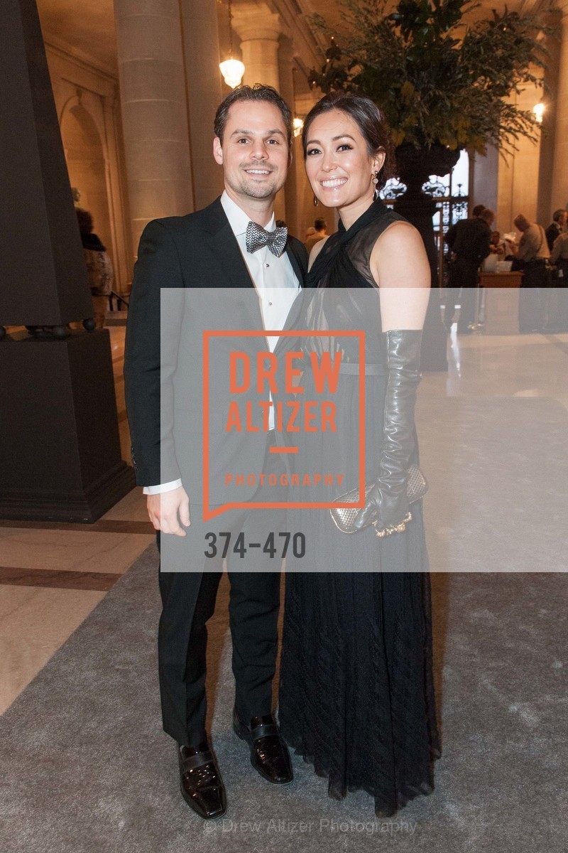 David Martin, Heather Cassidy, SAN FRANCISCO BALLET Opening Night Gala: PHENOMENAL - Arrivals, US. SF City Hall, Photo #374-470 David Martin, Heather Cassidy, Photo #374-470