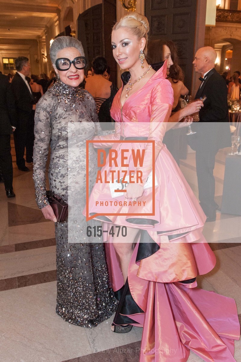 Joy Venturini Bianchi, Sonya Molodetskaya, SAN FRANCISCO BALLET Opening Night Gala: PHENOMENAL - Arrivals, US. SF City Hall, January 22nd, 2014,Drew Altizer, Drew Altizer Photography, full-service agency, private events, San Francisco photographer, photographer california