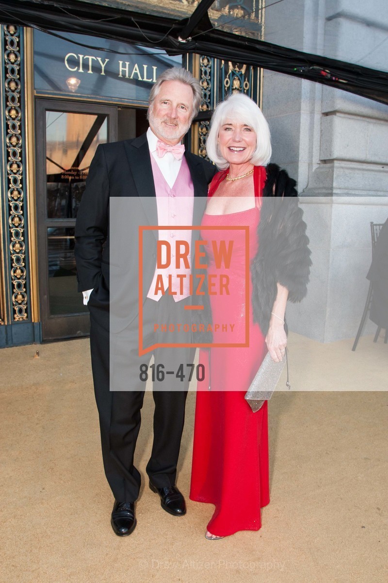 Steve Burrill, Kelli Burrill, SAN FRANCISCO BALLET Opening Night Gala: PHENOMENAL - Arrivals, US. SF City Hall, January 22nd, 2014,Drew Altizer, Drew Altizer Photography, full-service agency, private events, San Francisco photographer, photographer california