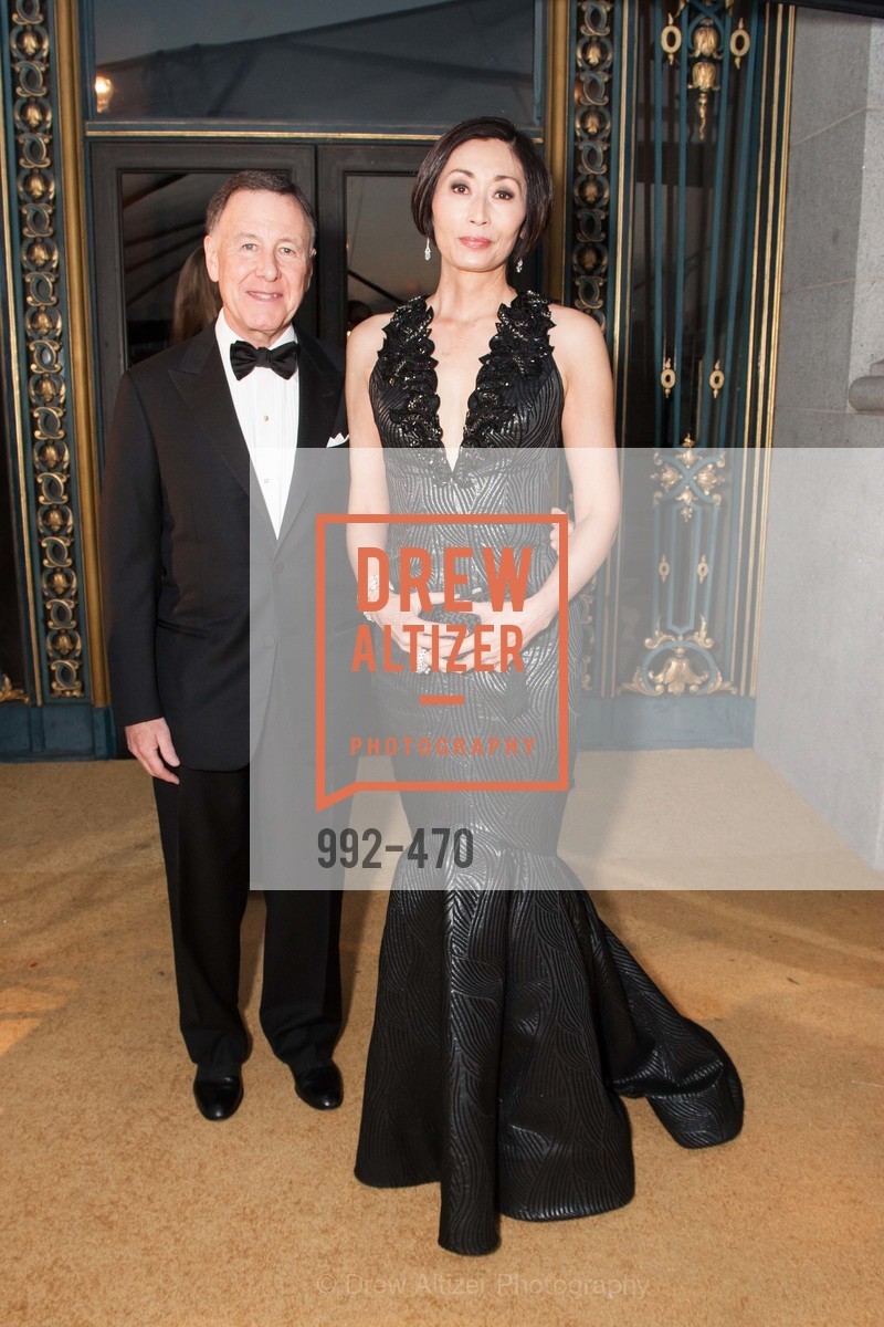 Carl Pascarella, Yurie Pascarella, SAN FRANCISCO BALLET Opening Night Gala: PHENOMENAL - Arrivals, US. SF City Hall, January 22nd, 2014,Drew Altizer, Drew Altizer Photography, full-service event agency, private events, San Francisco photographer, photographer California