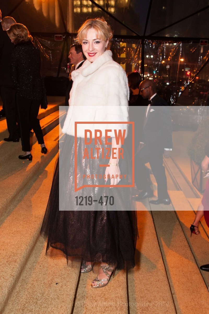 Elizabeta Gustafson, SAN FRANCISCO BALLET Opening Night Gala: PHENOMENAL - Arrivals, US. SF City Hall, January 22nd, 2014,Drew Altizer, Drew Altizer Photography, full-service agency, private events, San Francisco photographer, photographer california