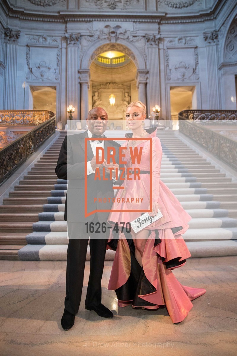 Willie Brown, Sonya Molodetskaya, SAN FRANCISCO BALLET Opening Night Gala: PHENOMENAL - Arrivals, US. SF City Hall, January 22nd, 2014,Drew Altizer, Drew Altizer Photography, full-service agency, private events, San Francisco photographer, photographer california