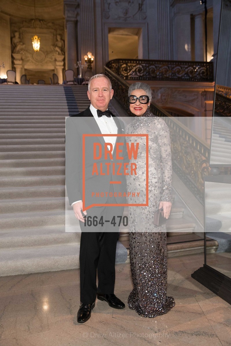 Glenn McCoy, Joy Venturini Bianchi, SAN FRANCISCO BALLET Opening Night Gala: PHENOMENAL - Arrivals, US. SF City Hall, January 22nd, 2014,Drew Altizer, Drew Altizer Photography, full-service agency, private events, San Francisco photographer, photographer california