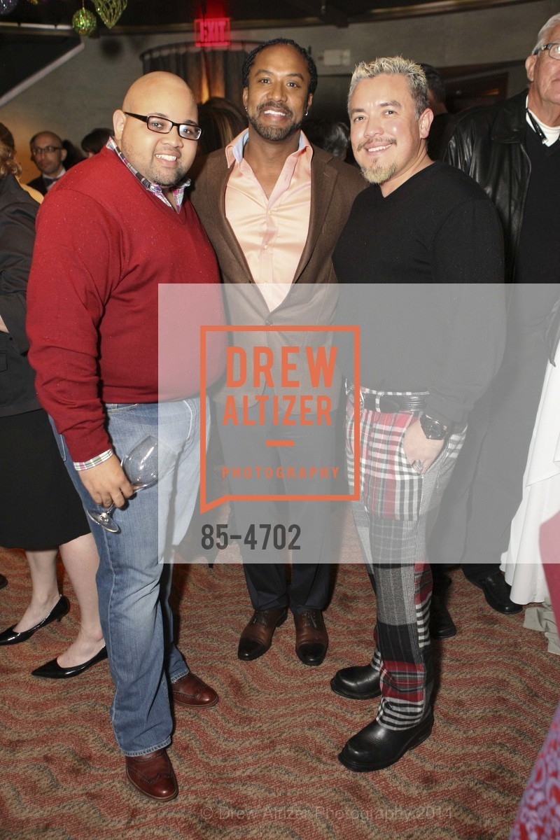 Donte Young, Claude-Alix Bertrand, Victor Vargas, SAN FRANCISCO MAGAZINE's Third Annual Power Issue Party, US, December 3rd, 2014, Photo #85-4702 Donte Young, Claude-Alix Bertrand, Victor Vargas, Photo #85-4702