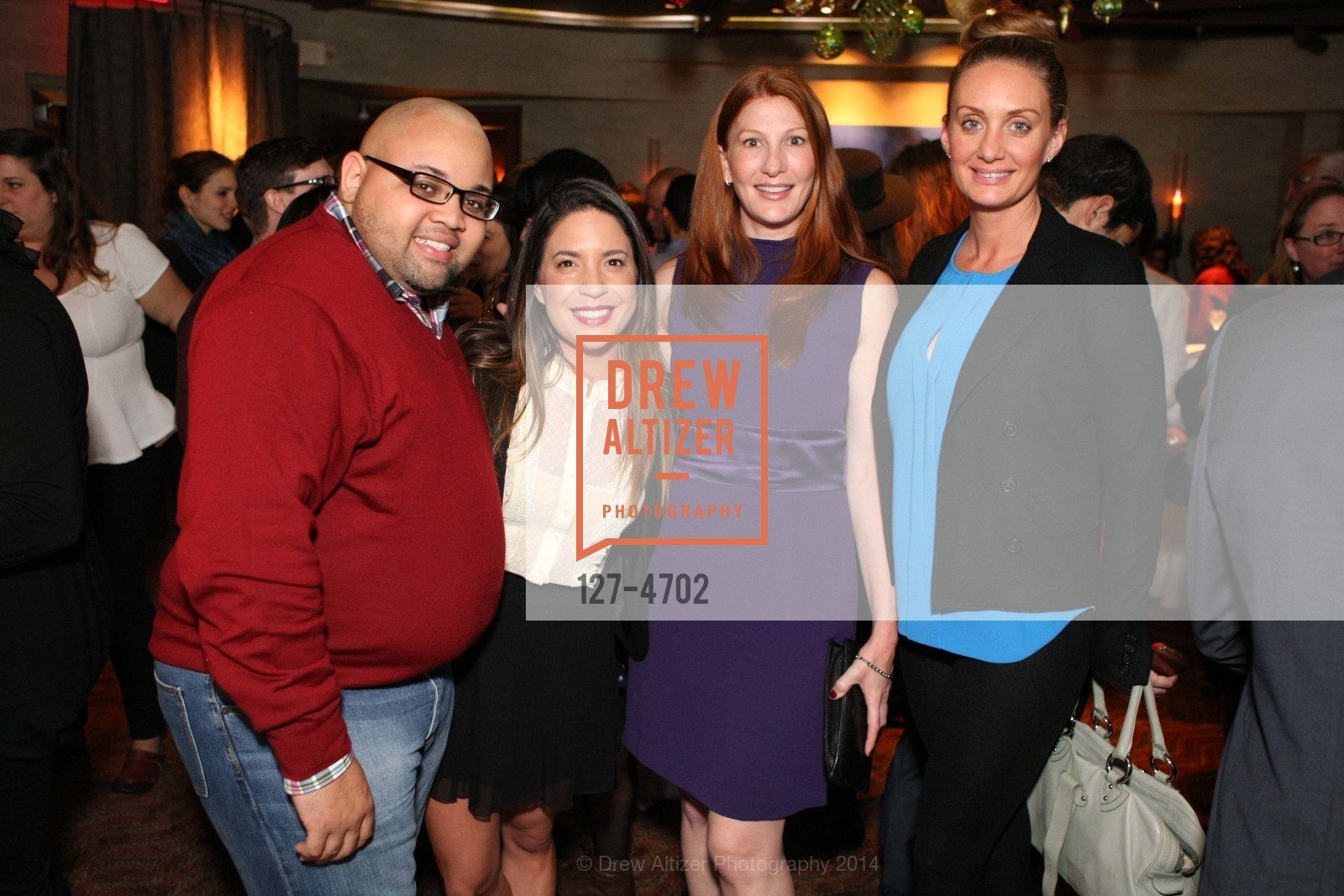 Donte Young, Michelle Ballin, Cori McCarthy, Michelle Quinn, SAN FRANCISCO MAGAZINE's Third Annual Power Issue Party, US, December 3rd, 2014, Photo #127-4702 Donte Young, Michelle Ballin, Cori McCarthy, Michelle Quinn, Photo #127-4702