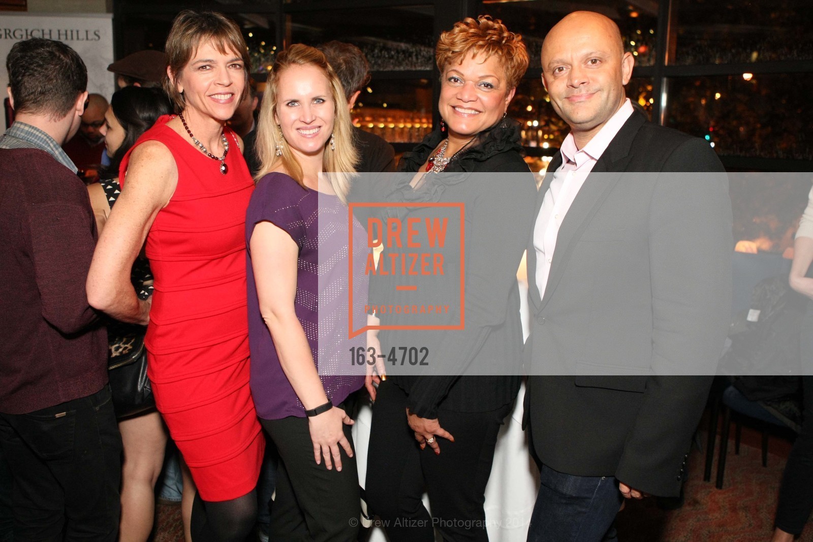 Beth Schnitzer, Rebecca Moore, LaTonya Lawson, Christophe Ley, SAN FRANCISCO MAGAZINE's Third Annual Power Issue Party, US, December 3rd, 2014, Photo #163-4702 Beth Schnitzer, Rebecca Moore, LaTonya Lawson, Christophe Ley, Photo #163-4702