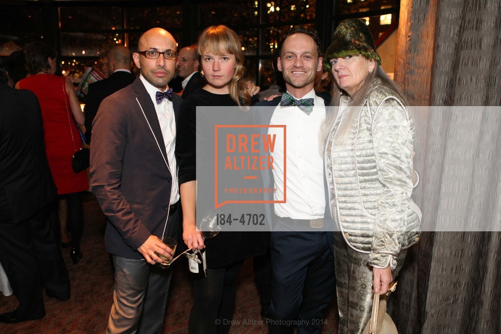 Ron Escobar, Nadia Lachance, Casper, Madeleine Fitzpatrick, SAN FRANCISCO MAGAZINE's Third Annual Power Issue Party, US, December 3rd, 2014, Photo #184-4702 Ron Escobar, Nadia Lachance, Casper, Madeleine Fitzpatrick, Photo #184-4702