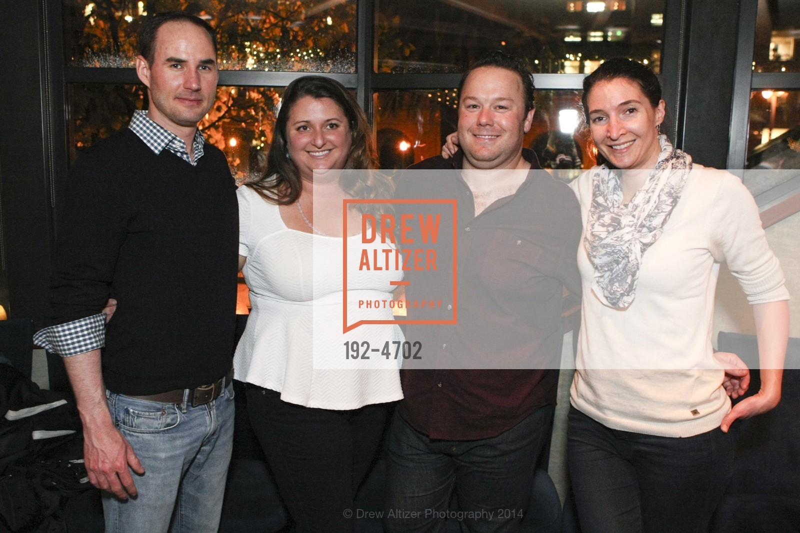 Brandon UpChurch, Caroline Moriarity Sacks, Jason Reed Miller, Piper Kujac, SAN FRANCISCO MAGAZINE's Third Annual Power Issue Party, US, December 3rd, 2014, Photo #192-4702 Brandon UpChurch, Caroline Moriarity Sacks, Jason Reed Miller, Piper Kujac, Photo #192-4702