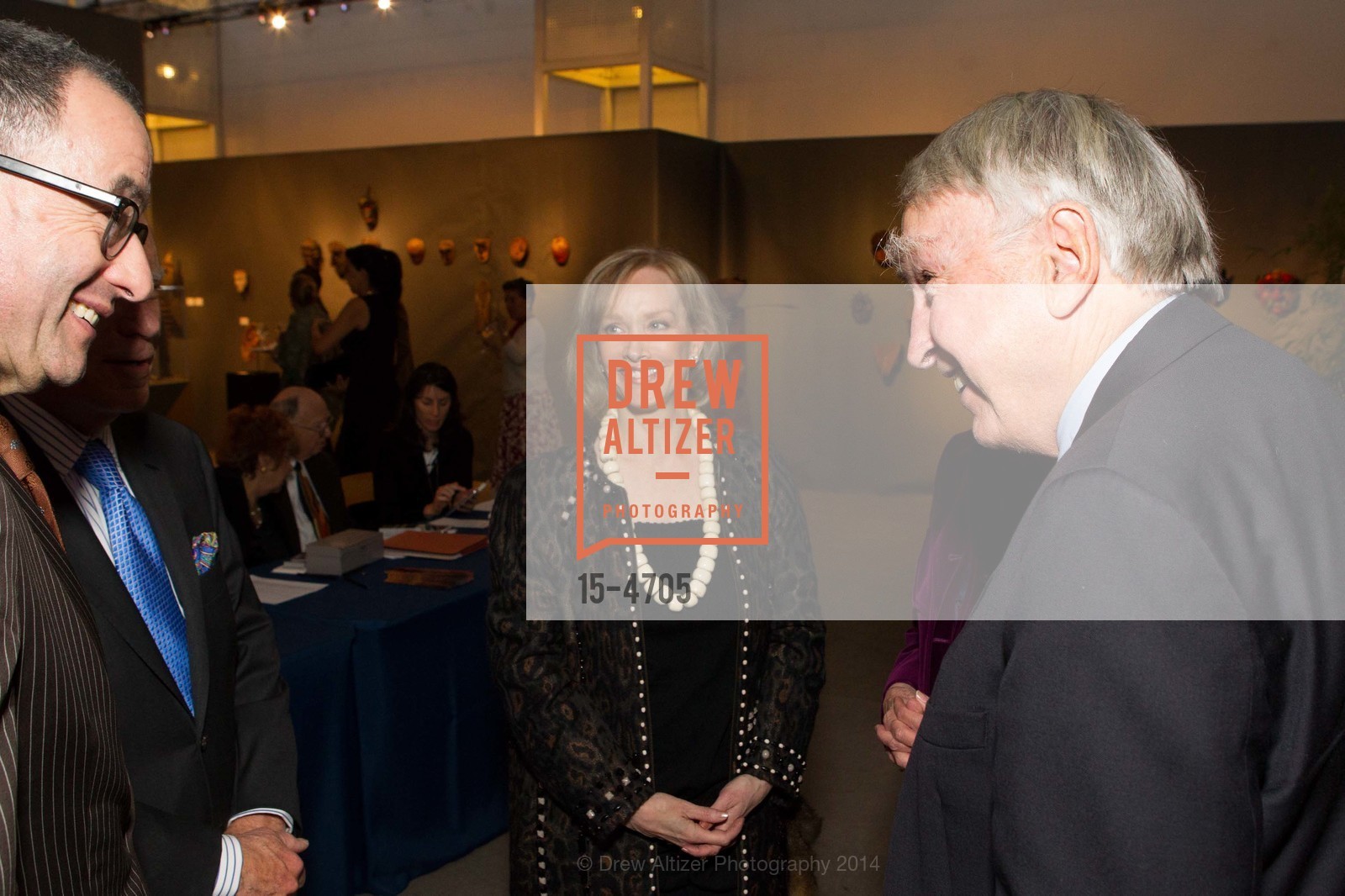 OJ Shansby, San Francisco Tribal & Textile Arts Show Opening Preview Gala, US, February 6th, 2014, Photo #15-4705 OJ Shansby, Photo #15-4705