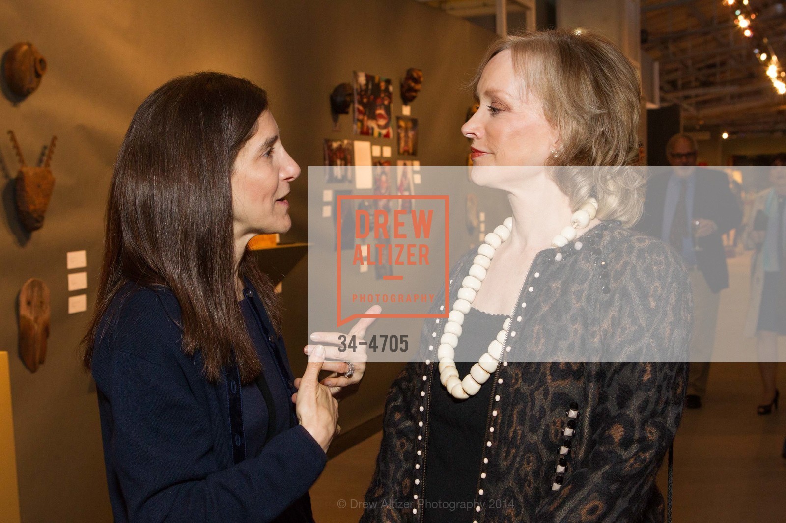 Lisa Podos, OJ Shansby, San Francisco Tribal & Textile Arts Show Opening Preview Gala, US, February 6th, 2014, Photo #34-4705 Lisa Podos, OJ Shansby, Photo #34-4705