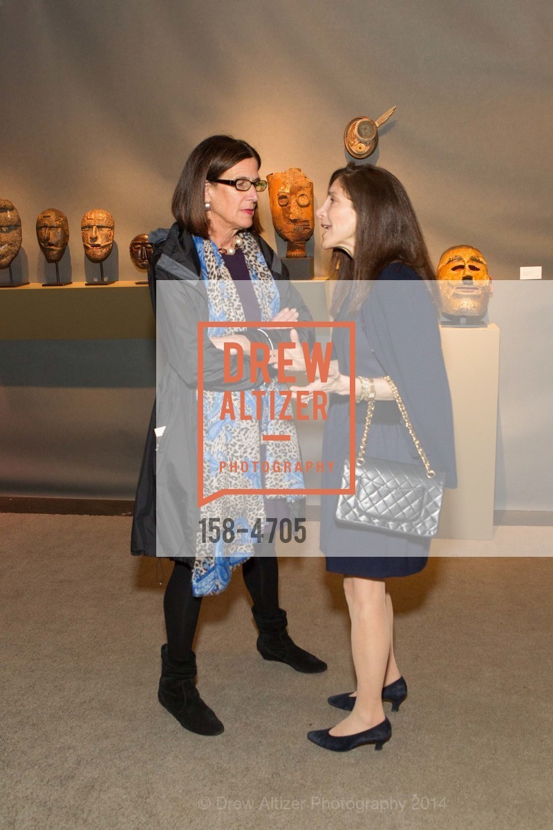 Ellanor Notides, Lisa Podos, San Francisco Tribal & Textile Arts Show Opening Preview Gala, US, February 6th, 2014, Photo #158-4705 Ellanor Notides, Lisa Podos, Photo #158-4705