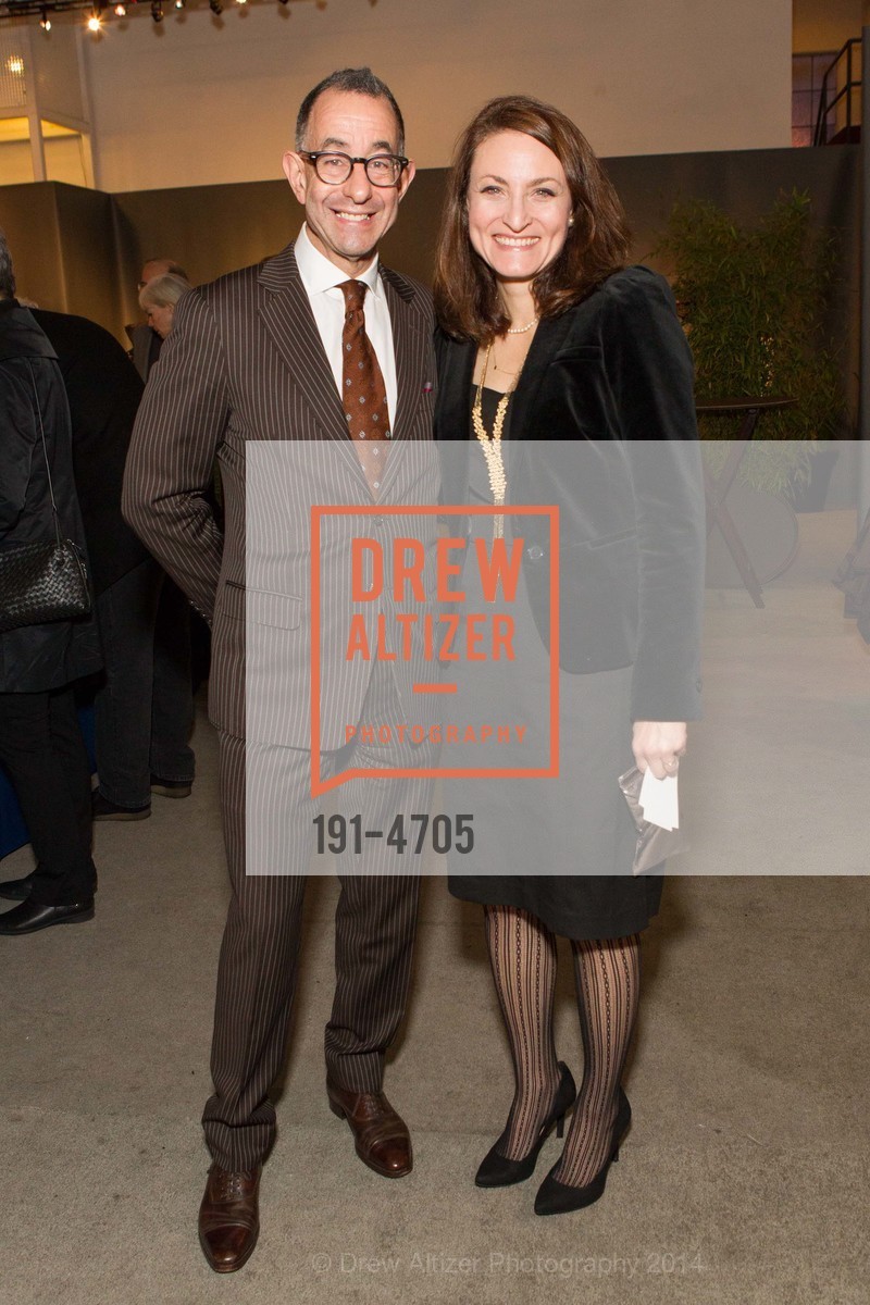 Colin Bailey, Susan Kloman, San Francisco Tribal & Textile Arts Show Opening Preview Gala, US, February 6th, 2014, Photo #191-4705 Colin Bailey, Susan Kloman, Photo #191-4705