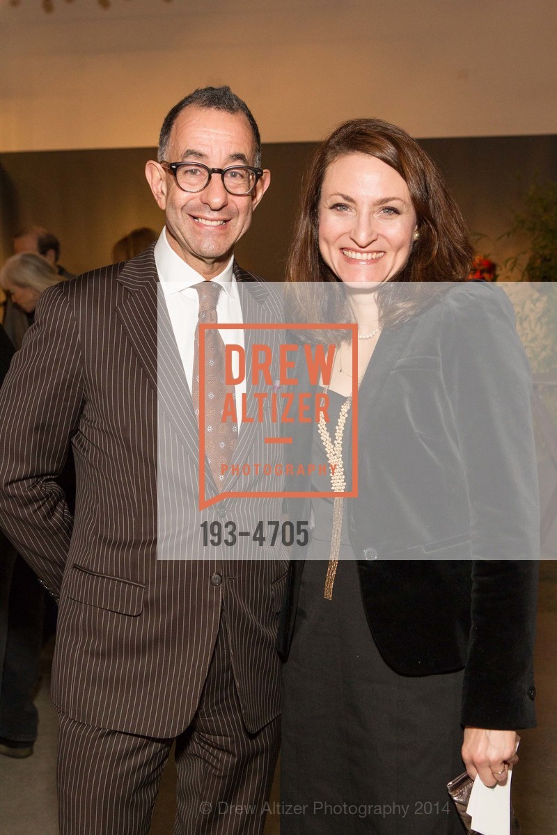 Colin Bailey, Susan Kloman, San Francisco Tribal & Textile Arts Show Opening Preview Gala, US, February 6th, 2014, Photo #193-4705 Colin Bailey, Susan Kloman, Photo #193-4705
