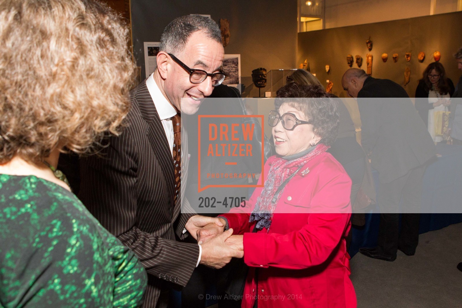 Colin Bailey, Blossom Strong, San Francisco Tribal & Textile Arts Show Opening Preview Gala, US, February 6th, 2014, Photo #202-4705 Colin Bailey, Blossom Strong, Photo #202-4705