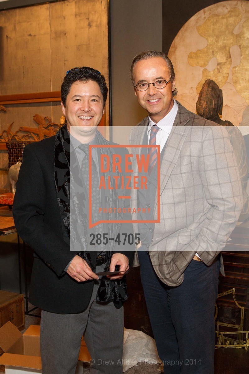 Galen Lowe, Douglas Durkin, San Francisco Tribal & Textile Arts Show Opening Preview Gala, US, February 6th, 2014, Photo #285-4705 Galen Lowe, Douglas Durkin, Photo #285-4705