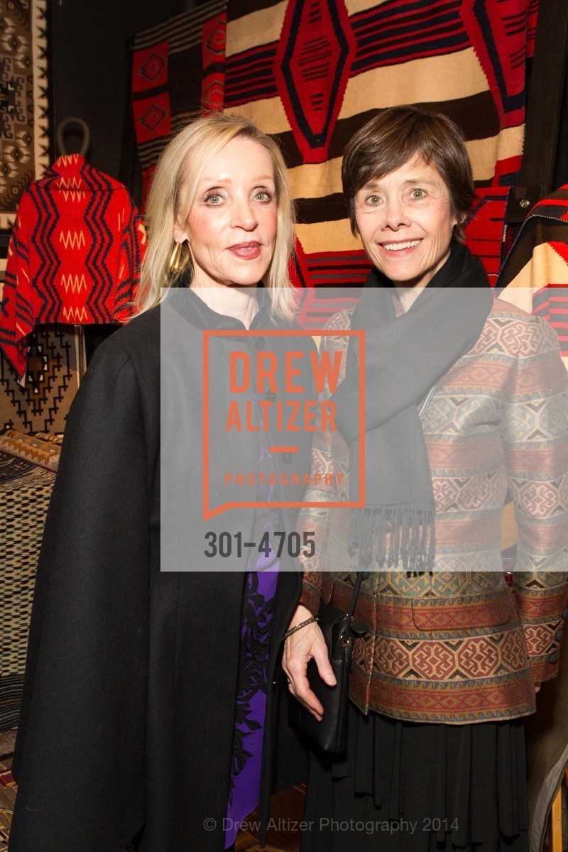 Barbara Brown, Barbara Kelly, San Francisco Tribal & Textile Arts Show Opening Preview Gala, US, February 6th, 2014, Photo #301-4705 Barbara Brown, Barbara Kelly, Photo #301-4705