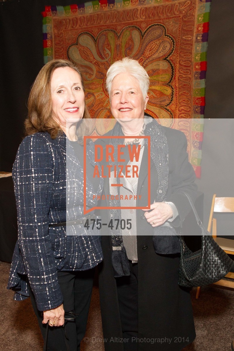 Paula Tracy, Eleanor Coppola, San Francisco Tribal & Textile Arts Show Opening Preview Gala, US, February 6th, 2014, Photo #475-4705 Paula Tracy, Eleanor Coppola, Photo #475-4705