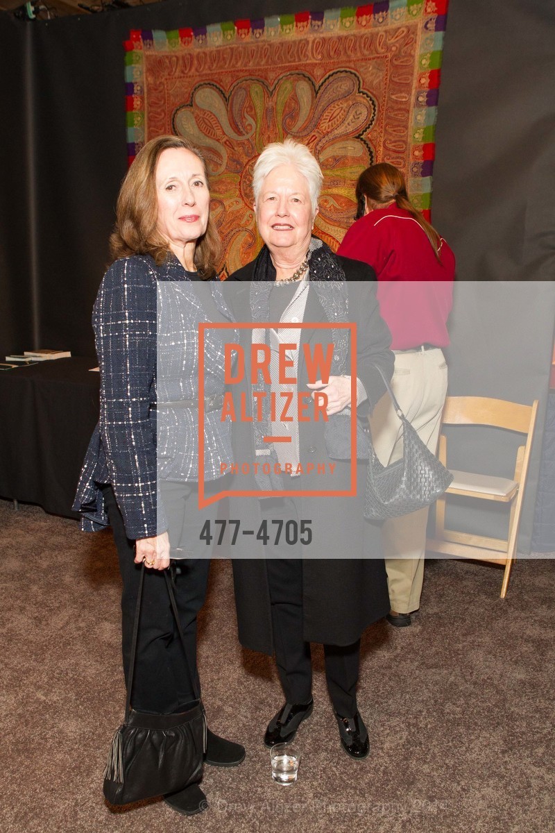 Paula Tracy, Eleanor Coppola, San Francisco Tribal & Textile Arts Show Opening Preview Gala, US, February 6th, 2014, Photo #477-4705 Paula Tracy, Eleanor Coppola, Photo #477-4705
