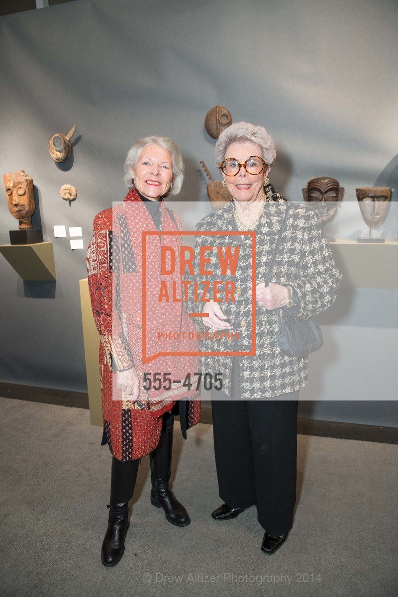 Rica Lakamp, Gloria Getty, San Francisco Tribal & Textile Arts Show Opening Preview Gala, US, February 6th, 2014, Photo #555-4705 Rica Lakamp, Gloria Getty, Photo #555-4705