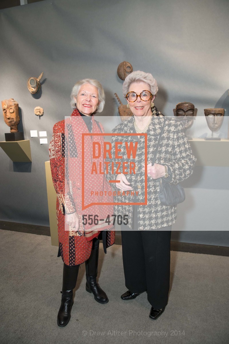 Rica Lakamp, Gloria Getty, San Francisco Tribal & Textile Arts Show Opening Preview Gala, US, February 6th, 2014, Photo #556-4705 Rica Lakamp, Gloria Getty, Photo #556-4705