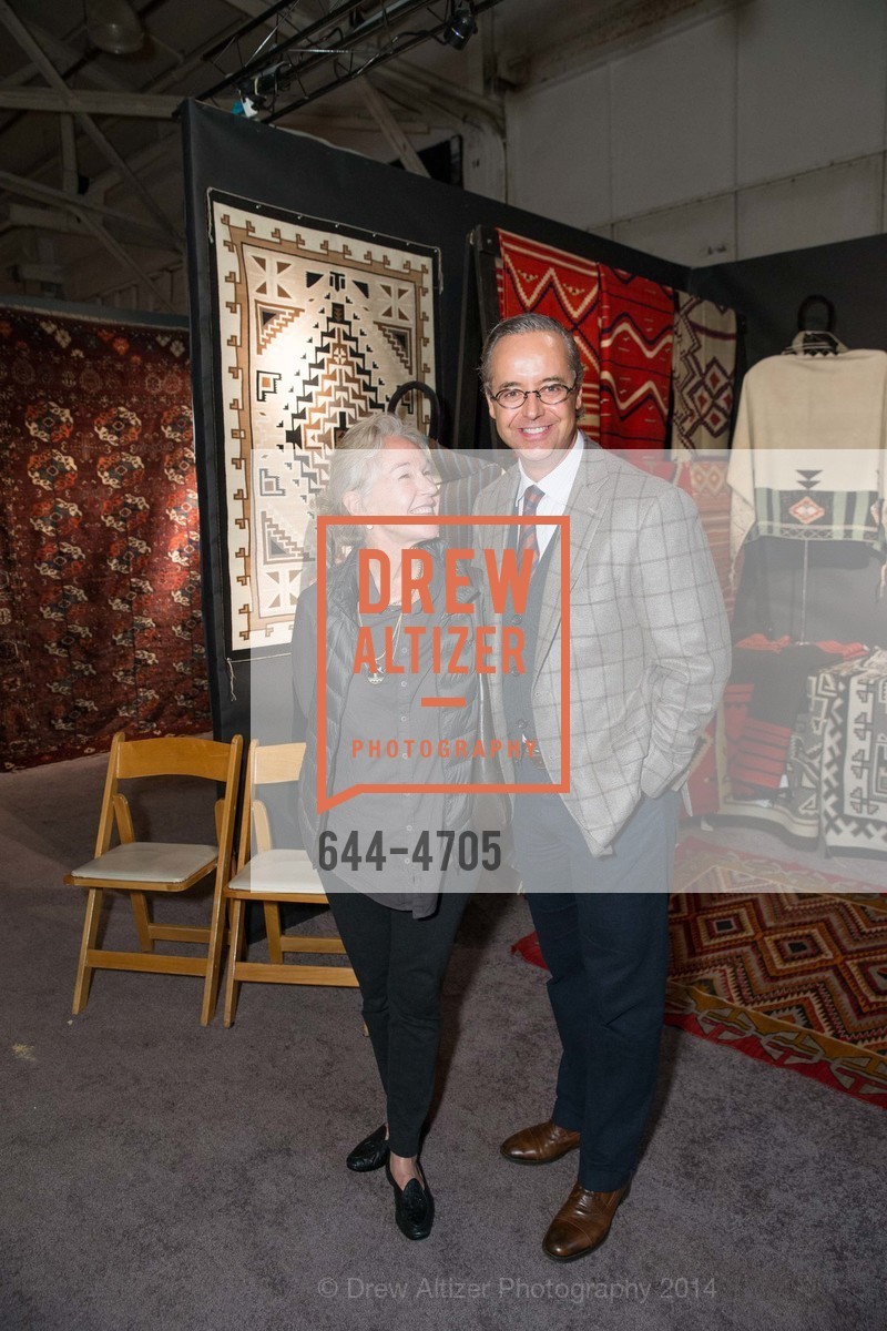 Susie Buell, Douglas Durkin, San Francisco Tribal & Textile Arts Show Opening Preview Gala, US, February 6th, 2014, Photo #644-4705 Susie Buell, Douglas Durkin, Photo #644-4705