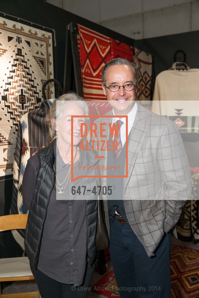 Susie Buell, Douglas Durkin, San Francisco Tribal & Textile Arts Show Opening Preview Gala, US, February 6th, 2014, Photo #647-4705 Susie Buell, Douglas Durkin, Photo #647-4705
