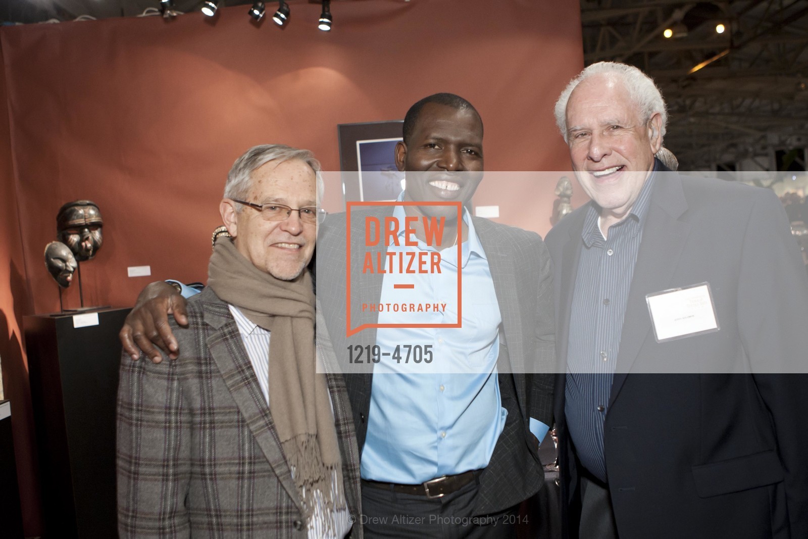 Henry Drewal, Clamra Celestin, Jerry Solomon, Photo #1219-4705