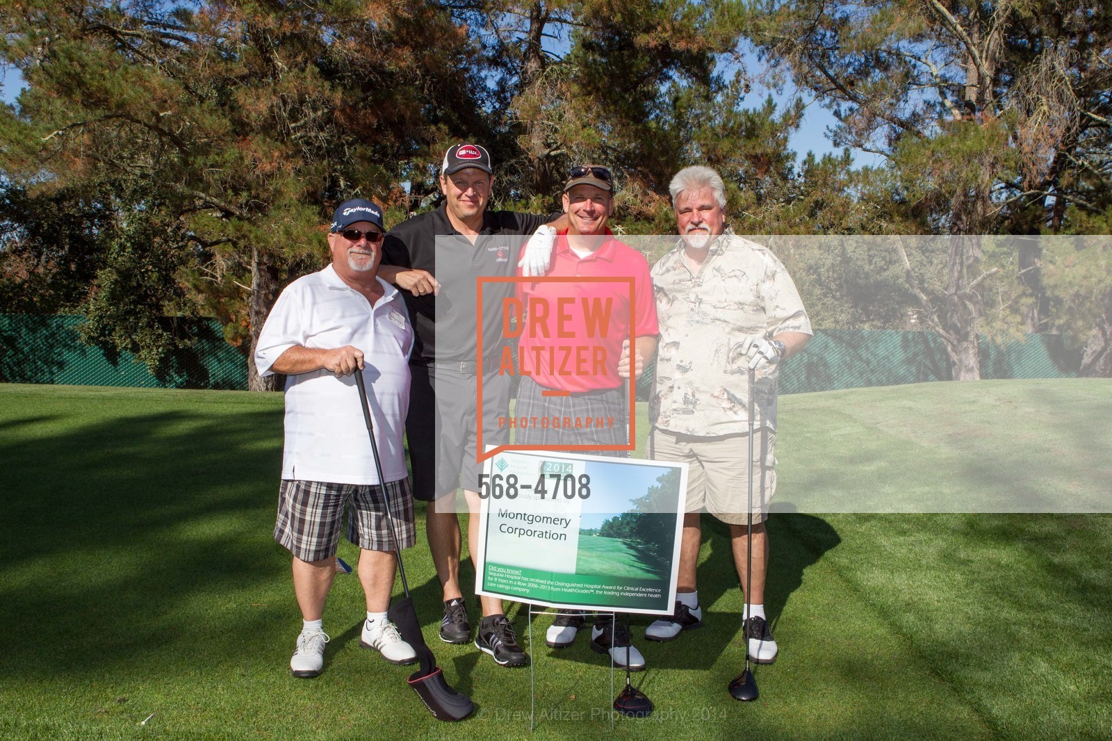 Scott Montgomery, Paul Donaldson, Chuck Sierer, SEQUOIA HOSPITAL FOUNDATION'S 30th Invitational Golf Tournament, US, September 8th, 2014, Photo #568-4708 Scott Montgomery, Paul Donaldson, Chuck Sierer, Photo #568-4708