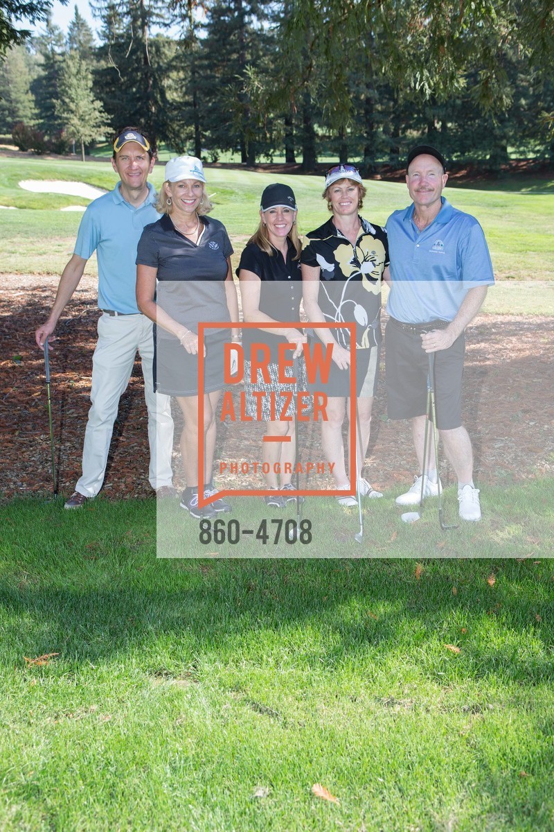 Joe Arron, Kim Costello, Tina Michelson, Bev Joyce, Paul Fielder, SEQUOIA HOSPITAL FOUNDATION'S 30th Invitational Golf Tournament, US, September 8th, 2014, Photo #860-4708 Joe Arron, Kim Costello, Tina Michelson, Bev Joyce, Paul Fielder, Photo #860-4708